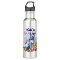 Bald is Beautiful | Hairless Cat Stainless Steel Water Bottle