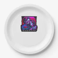 Till Death Do Us Part Classic – Grim Reaper Romanc Paper Plates