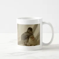 2 Blue/Gray Chicks Coffee Mug