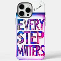 Every step matters in vibrant art.  iPhone 16 pro max case