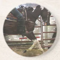 Pinto Western Coaster