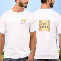 Team member name logo business T-Shirt
