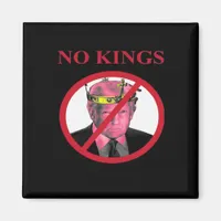 No Kings Anti Creative Graphic Style Magnet