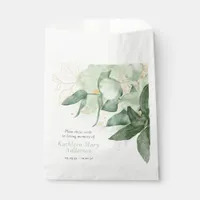 Greenery Plant These Seeds Funeral Favor Bag