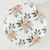 Floral Pattern Trinket Tray