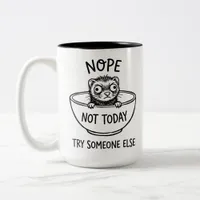 Funny Two-Tone Mug For Coffee