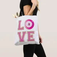 Bingo Player Add Your Initial Cute Tote Bag