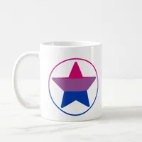 Bisexual Pride Star Circle  Coffee Mug