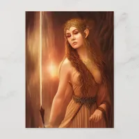 Magical Elf Goddess Postcard