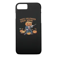 Make Halloween Great Again – Spooky Autumn Quote iPhone 8/7 Case