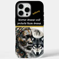 Mystical bond of man and nature at dusk iPhone 16 pro max case