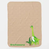 Dinosaur Land Cute Dino Baby Blanket