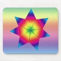 Mouse Pad - Colorful Star