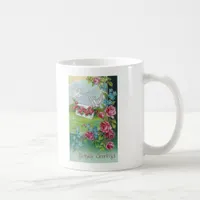 Birthday Vintage Postcard Coffee Mug