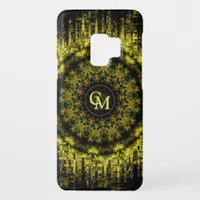 Herb Mandala Monogram Samsung Galaxy Case