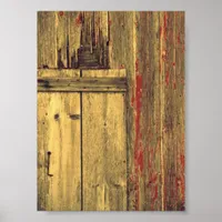 Old Barn Wood Poster