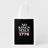 No Kings In America Since 1776 #1 Classic Grocery Bag