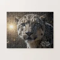 Celestial Guardian – Snow Leopard Jigsaw Puzzle