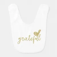 grateful heart bib