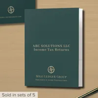 Custom Income Tax Folders