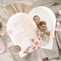 Boho Oasis Wedding Photo Template Arch ID959