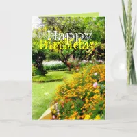 Birthday Garden Card