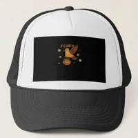 F-Caw-F Halloween Retro Classic Trucker Hat