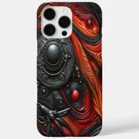 Mysterious Alien Craft Under a Cosmic Swirl iPhone 16 Pro Max Case