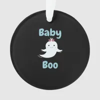 Baby Boo Cute Halloween Kids Or Couples Gift Ornament