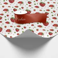 Red Happy Birthday  Satin Ribbon