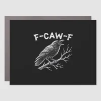 F-Caw-F Classic Retro Style Car Magnet