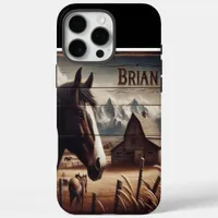 Brian's Farm Horse iPhone 16 Pro Max Case