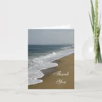 Beach Wedding Bridesmaid Thank You Card