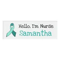 Personalized Hello, Im Nurse Name Tag