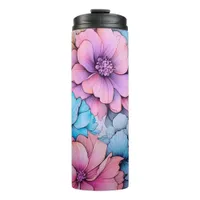 Floral Thermal Tumbler