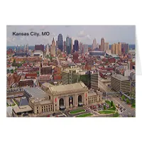 Kansas City, MO Skyline Memorial Liberty Area