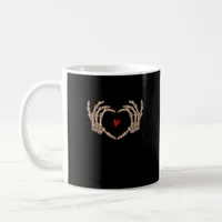 Skeleton Hands Women Skeleton Hands Halloween Coffee Mug