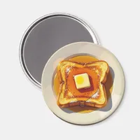 French Toast, Butter and Syrup Breakfast  Magnet