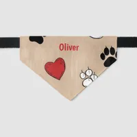 Minimalist Elegant Cute Cat Pet Bandana Pet Bandana Collar