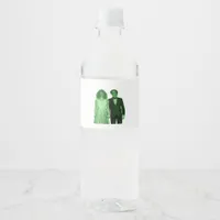 Till Death Do Us Part Classic Design Water Bottle Label