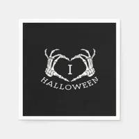 Halloween! Classic - Skeleton Hands Heart Napkins