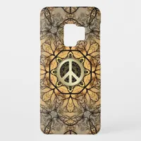 Golden Hexagon Forest Peace Galaxy S3 Phone Case