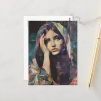 Mary Collage Postcard