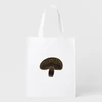 Academia Fairy Mushroom Cottagecore Aesthetic Clas Grocery Bag