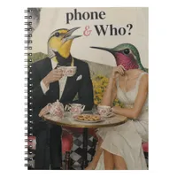 Mr. Meadowlark and Ms. Hummingbird having Tea Notebook