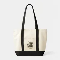 Weed Warrior Watering Can Tote Bag