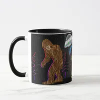 Cryptid Big Foot, Chupacabra, Alien, UFO Mug