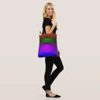 Neon Blue, Purple, Green, Orange All-Over-Print Tote Bag