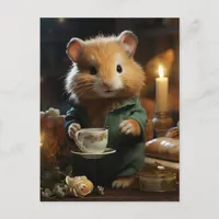 Adorable Little Hamster Postcard