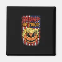 Trumpkin Or Treat Funny Halloween Trumpkin Magnet